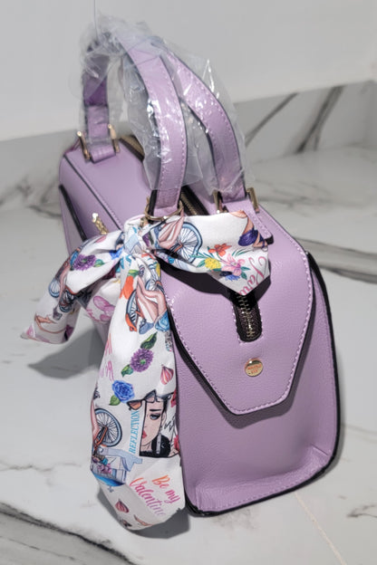 Cartera de mano, Violeta - Nicole Lee